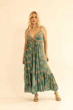 Vestido Longo de Seda Dara