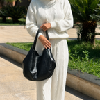 Conjunto Luiza em Tricô + Bolsa Hobo