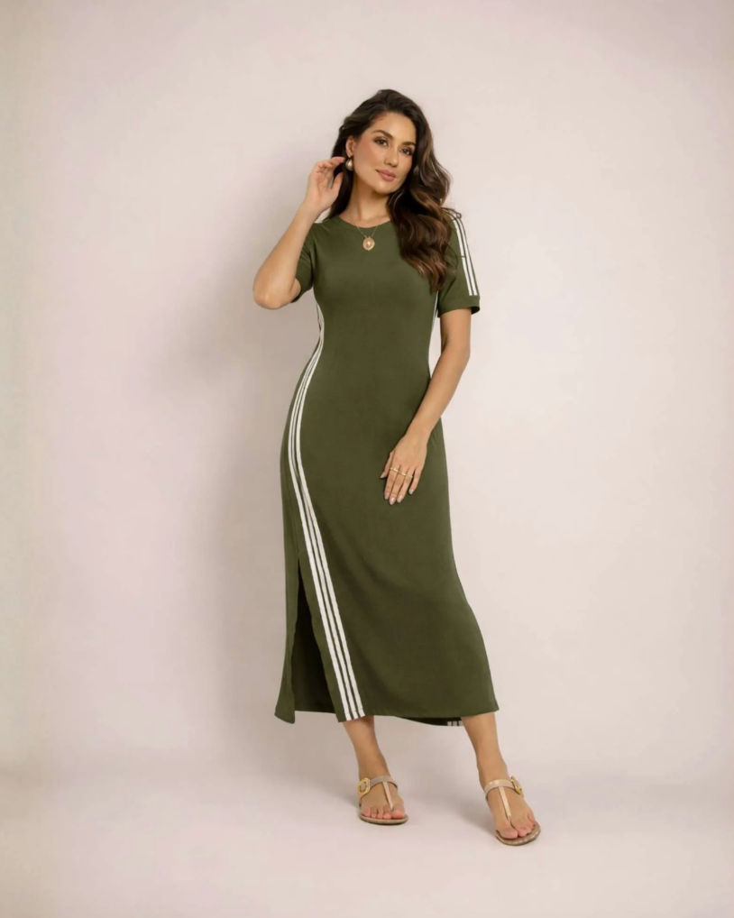 Vestido Listra Babi (Promoção dia das Mães)