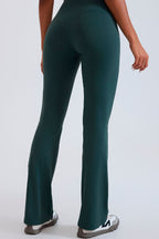 Legging flare feminina