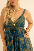 Vestido Longo de Seda Dara